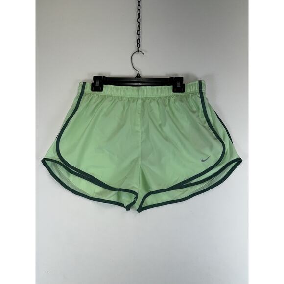 Nike Dri-FIT Shorts Womens XL Green Running Lightweight Athletic CJ1990-376 NWT - Picture 1 of 6